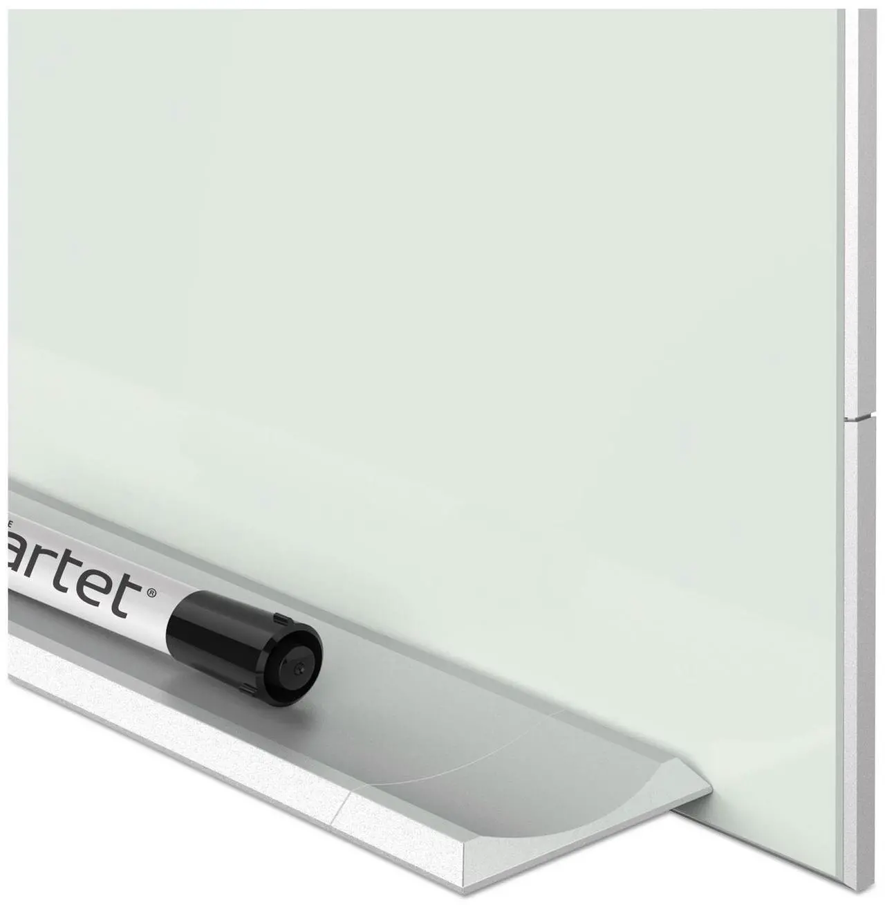 Alt view image 8 of 15 - Quartet G8548E Element Magnetic Glass Dry-erase Board, 85"W x 48"H