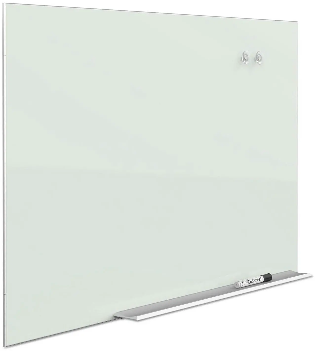 Alt view image 6 of 15 - Quartet G8548E Element Magnetic Glass Dry-erase Board, 85"W x 48"H