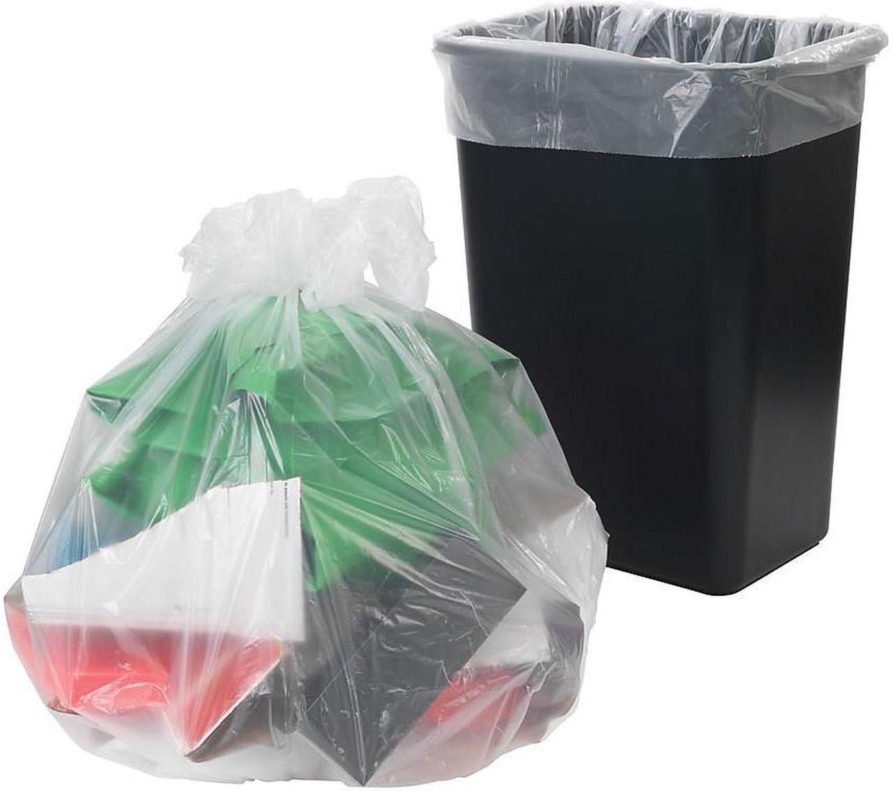Main image of Brighton Trash Bags 30-33 Gallon 33x39 Low Density 0.9 Mil Clear 150 CT 420462