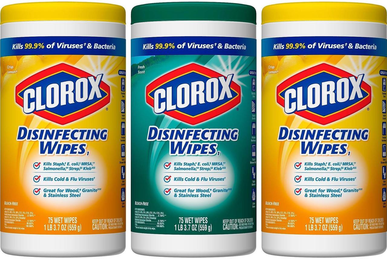 Alt view image 7 of 15 - Clorox Disinfecting Wipes Value Pack 1949018