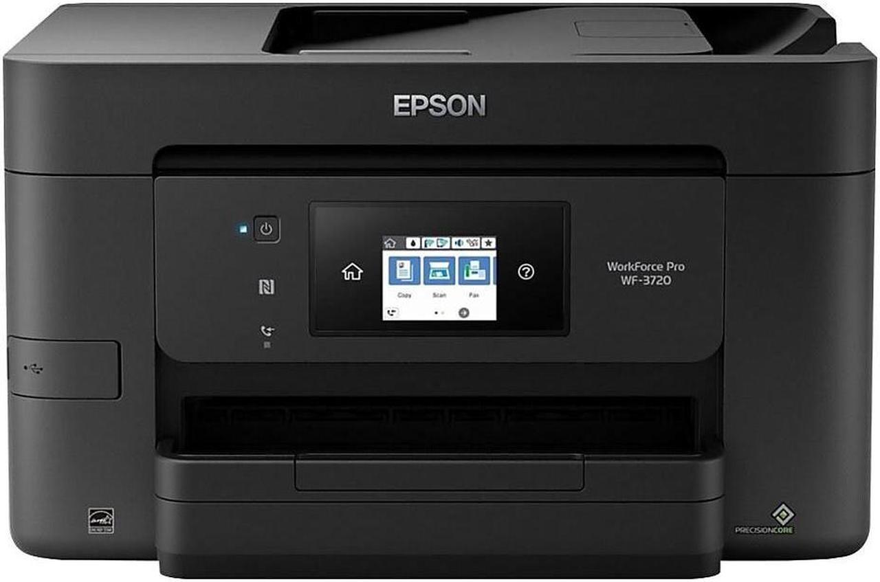 Alt view image 12 of 17 - Epson WorkForce Pro WF-3720 Wireless All-In-One Color Inkjet Printer
