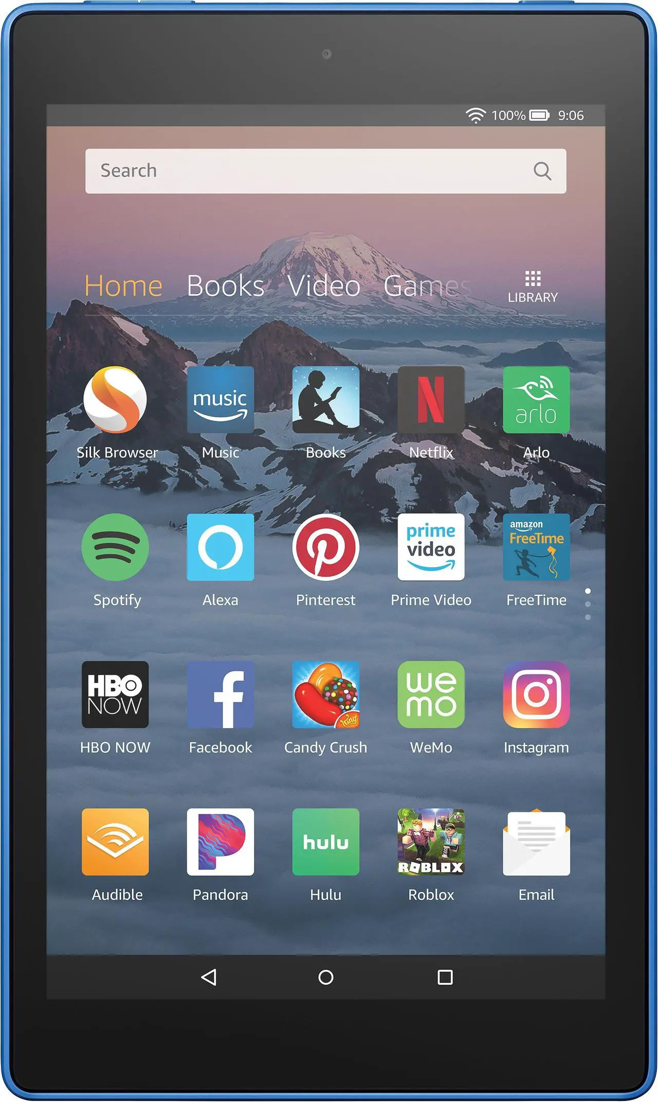 Alt view image 15 of 20 - Amazon Fire HD 8 Tablet 16GB 8" HD Display with Alexa, Blue