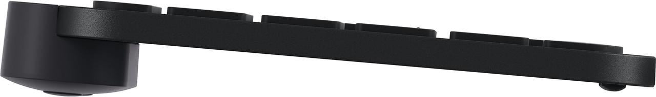 Alt view image 5 of 13 - Logitech MX Keys Advanced Wireless Illuminated Keyboard, Backlighting, Bluetooth, USB-C, Apple macOS, Microsoft Windows, Linux, iOS, Android, Metal Build - Black