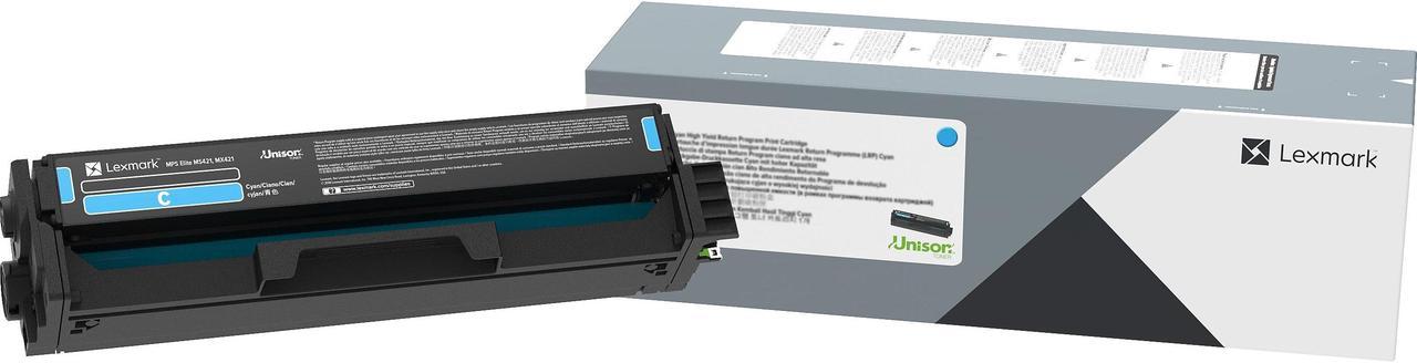 LEXMARK 20N0H20 HDN CYAN HIGH YIELD PRINT CARTRIDGE