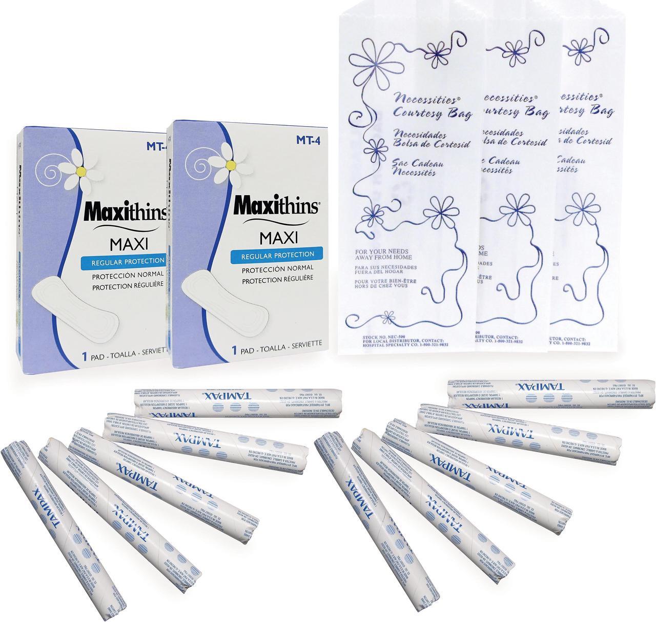 Alt view image 2 of 6 - HOSPECO MT-180 Fem Hygiene Starter Kit