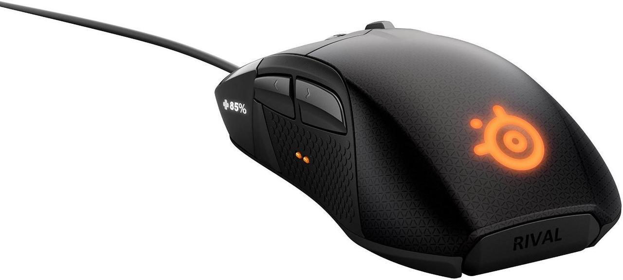 Alt view image 2 of 6 - SteelSeries 62331 Rival 700 Gaming Mouse, OLED Display, Tactile Alerts, 16000 CPI, Multicolor