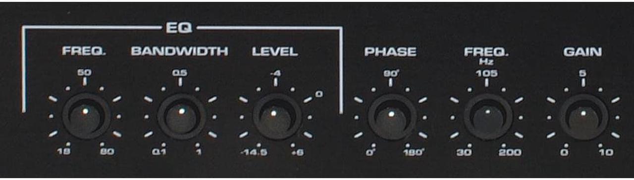 Alt view image 4 of 7 - Dayton Audio SA1000 Subwoofer Amplifier Rack Mountable 300-811