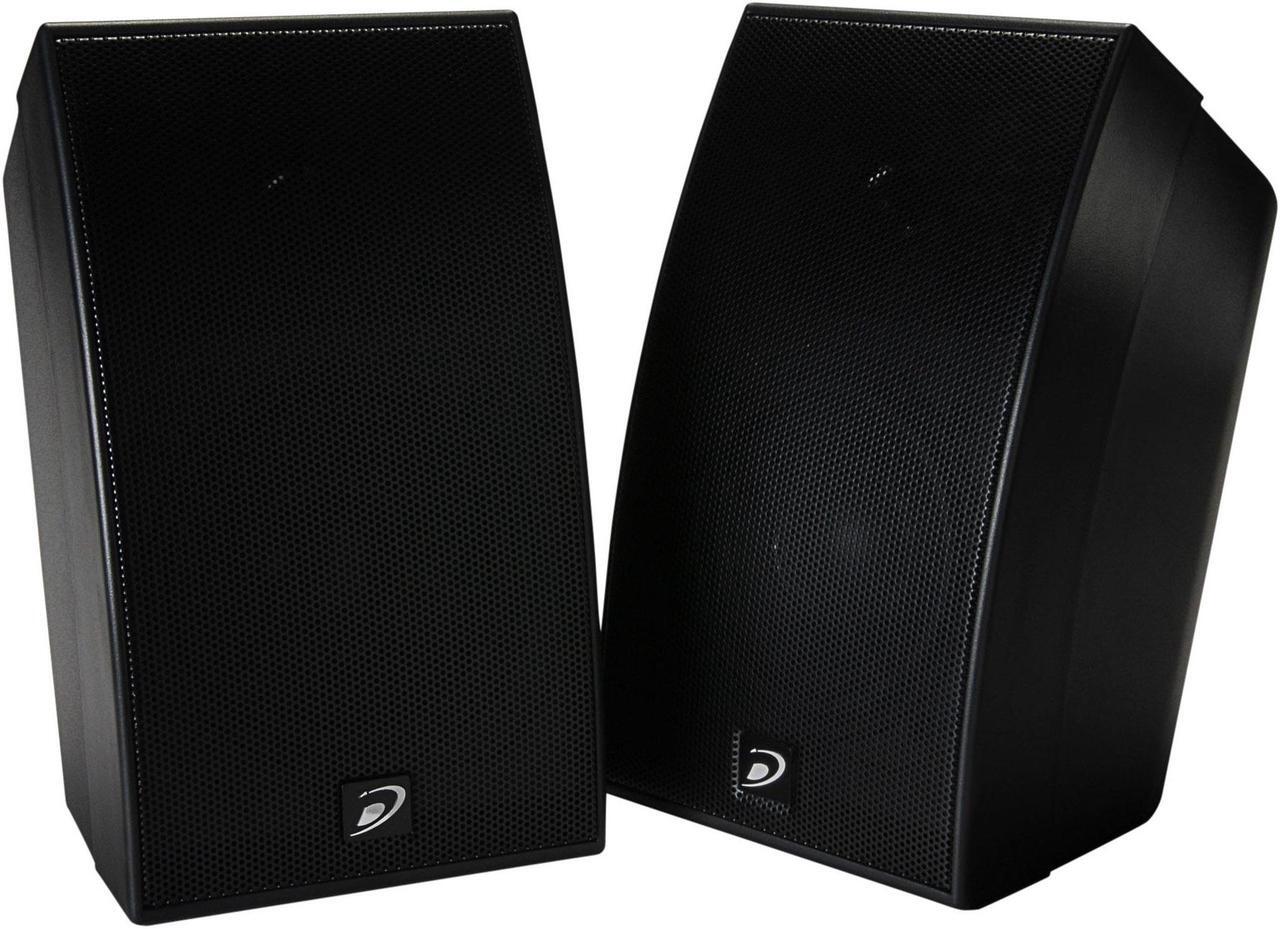 Main image of Dayton Audio SAT-BK 2-Way Satellite Speaker Pair Black 300-670