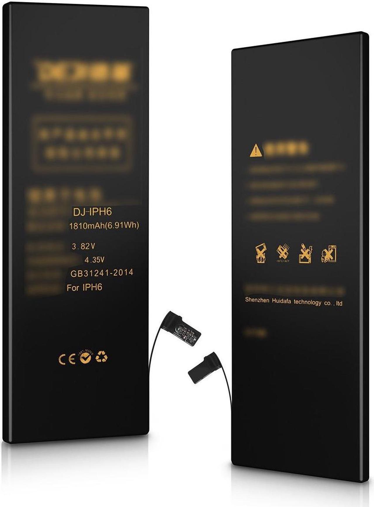 Alt view image 4 of 5 - DEJI Internal Battery Replacement for iPhone 6