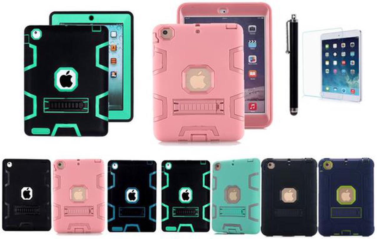Alt view image 2 of 3 - Shockproof Heavy Duty With Hard Stand Case Cover for iPad Air 2