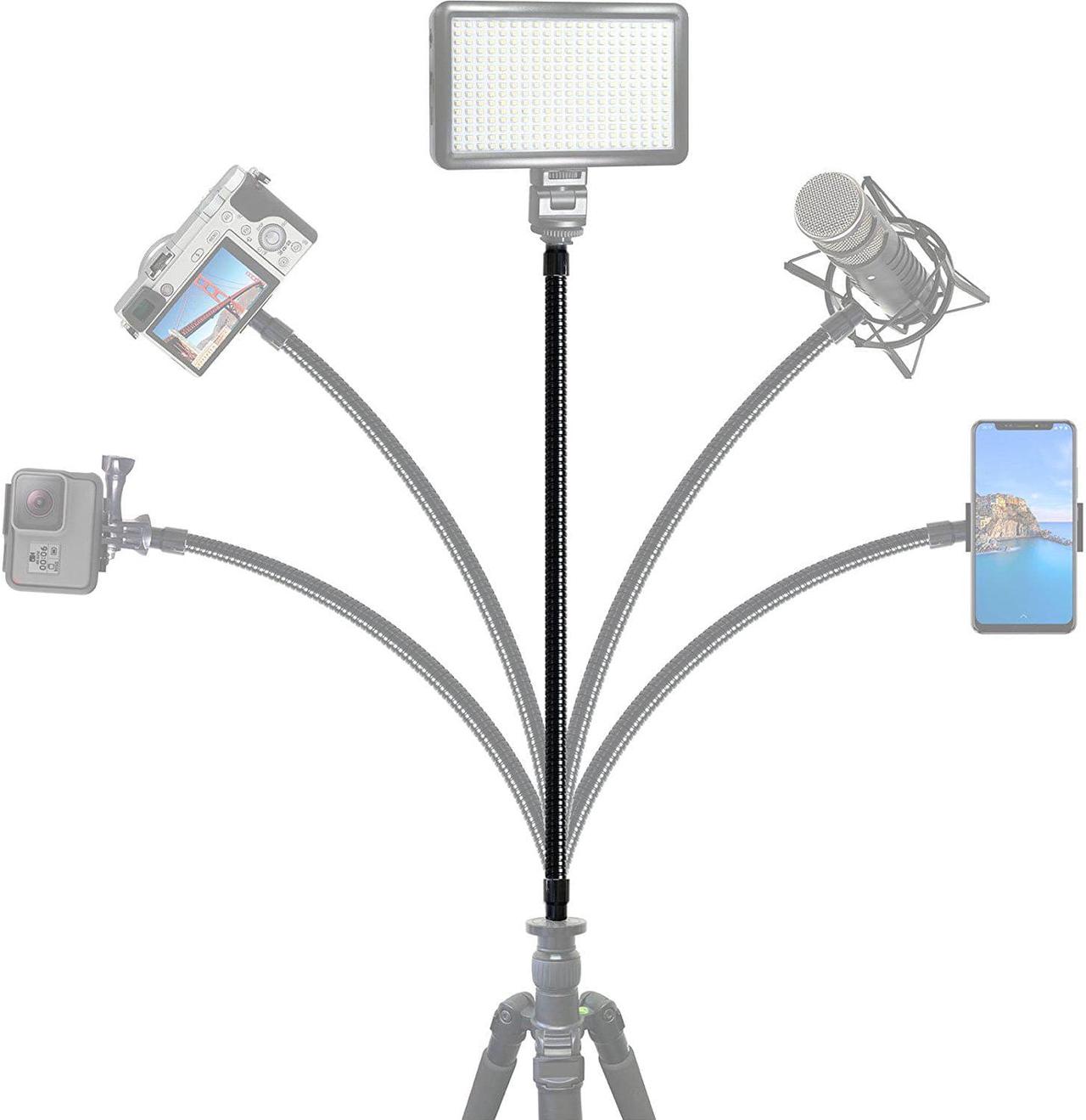 Alt view image 7 of 9 - VidPro FA-22 Heavy-Duty 22" Flex Arm Kit, 3 Lbs Capacity