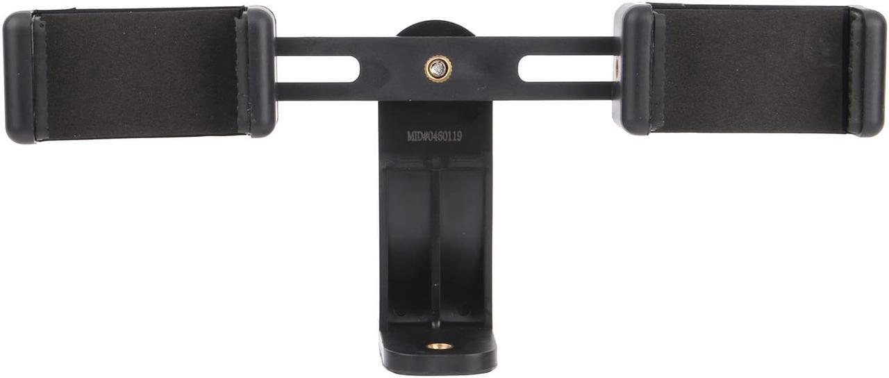 Alt view image 6 of 9 - Vivitar Tripod Mount Dual Cell 360 Phone Adapter Universal 2.3inch to 3.3inch