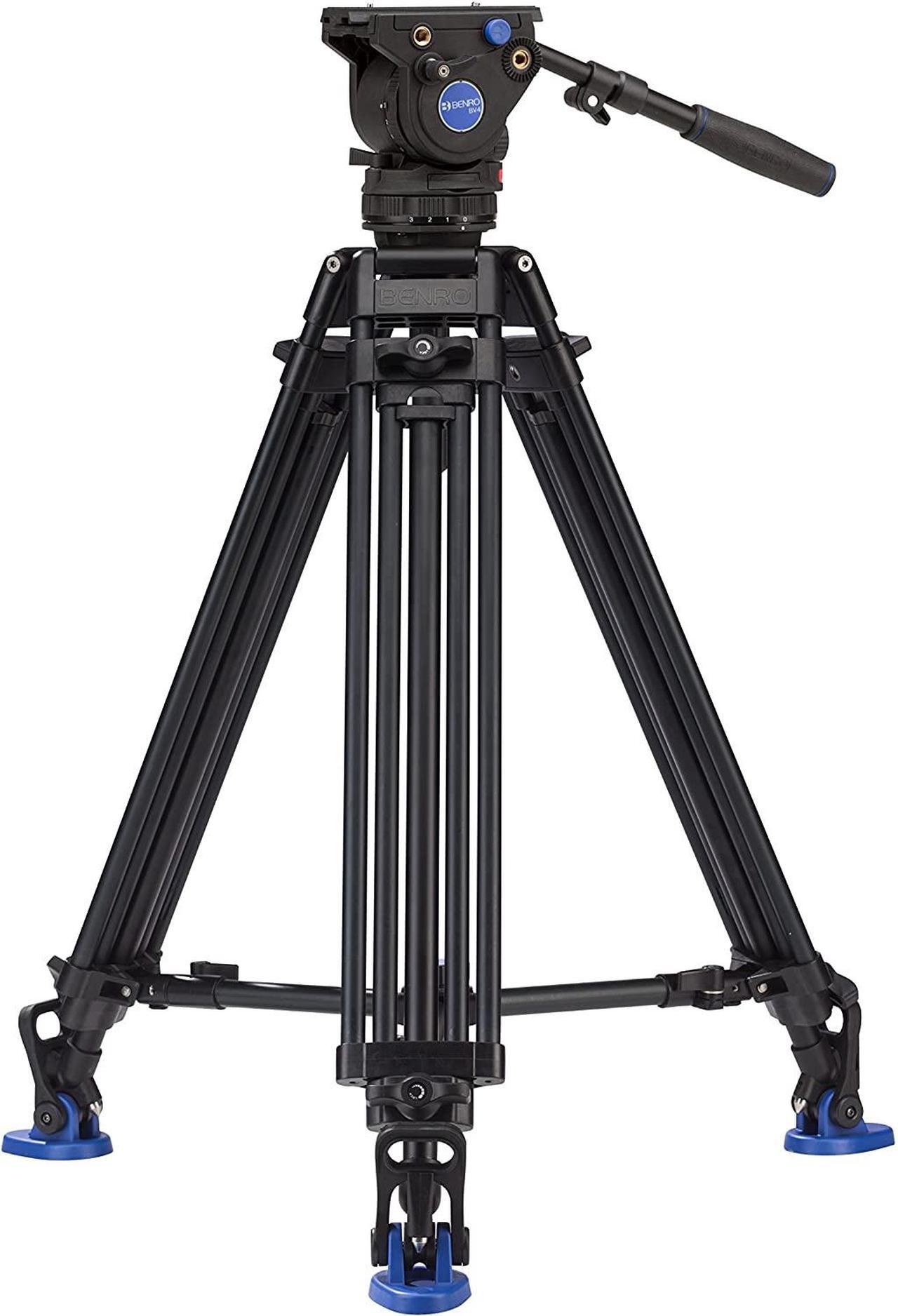 Alt view image 4 of 6 - Benro BV4 Pro A673T Video Tripod Kit #BV4PRO