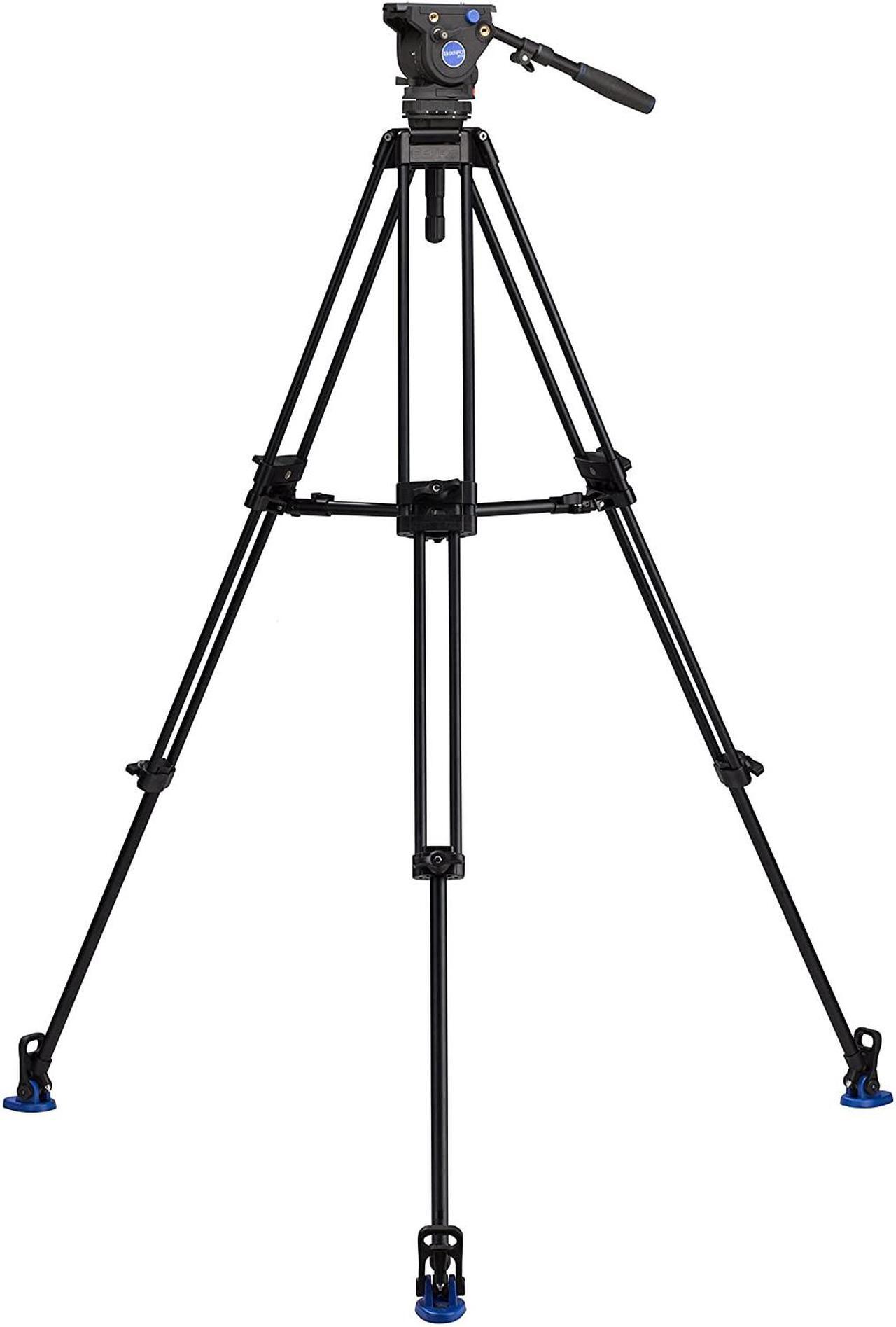 Alt view image 5 of 6 - Benro BV4 Pro A673T Video Tripod Kit #BV4PRO
