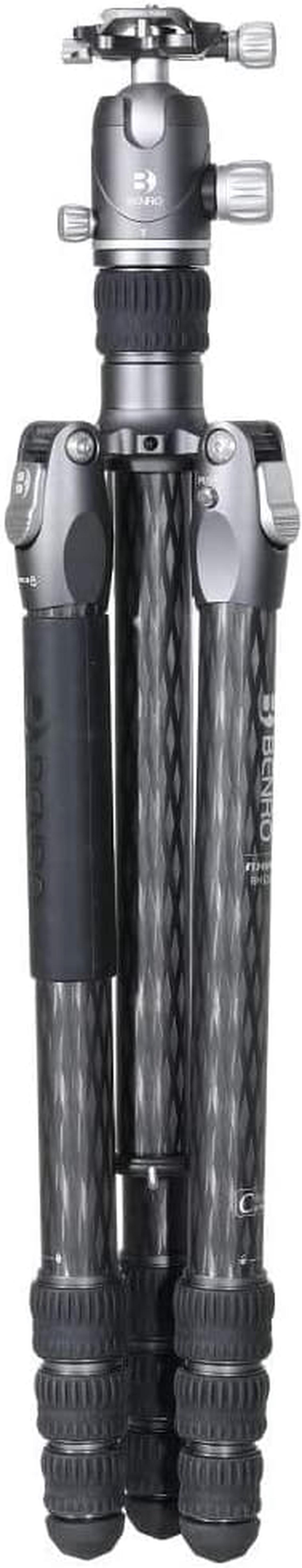 Alt view image 8 of 14 - Benro Rhino Carbon Fiber Three Series Travel Tripod with VX30 Head
