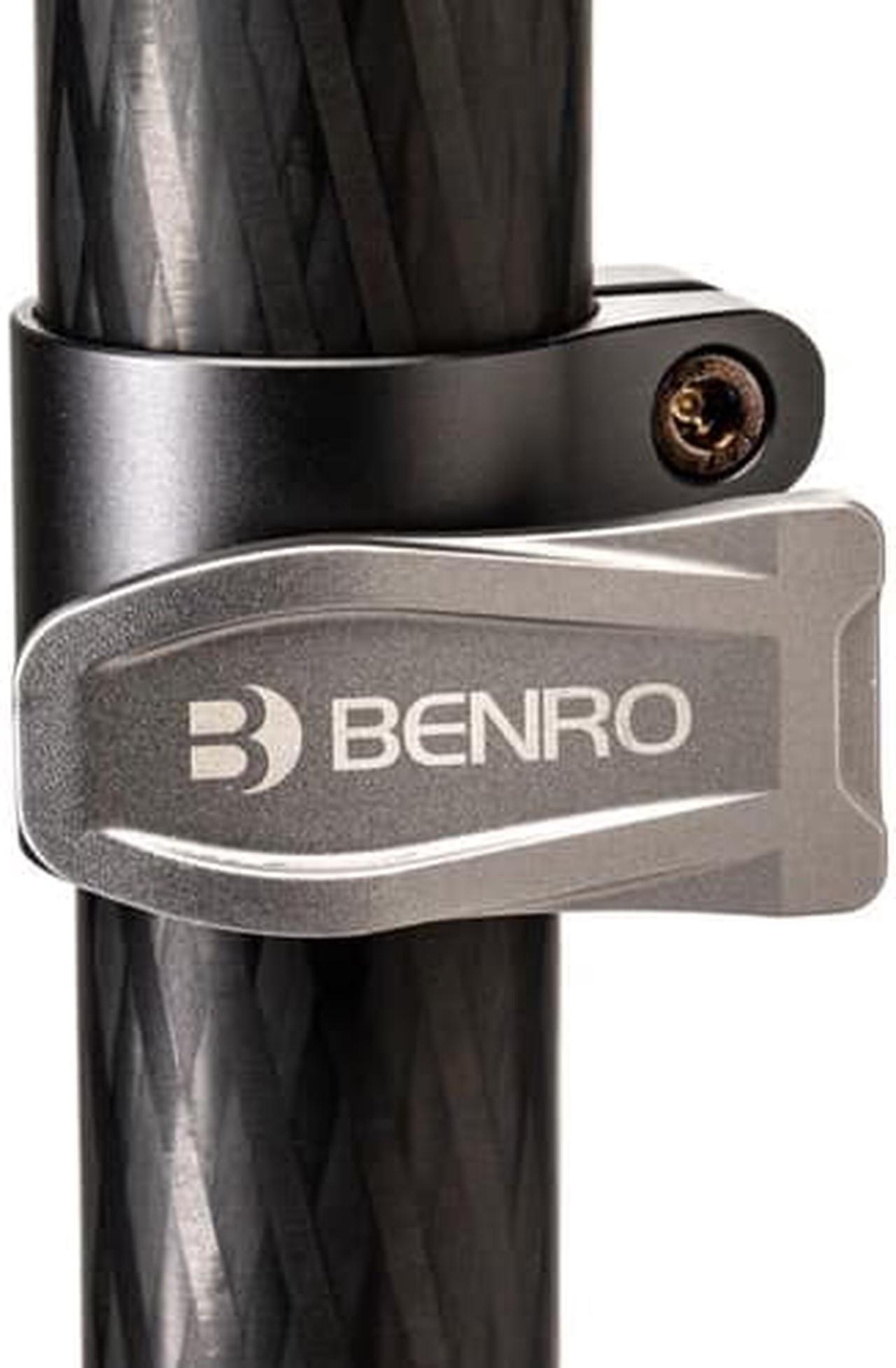 Alt view image 10 of 13 - Benro MSD46C SupaDupa 6-Section Carbon Fiber Monopod, 72" Maximum Height