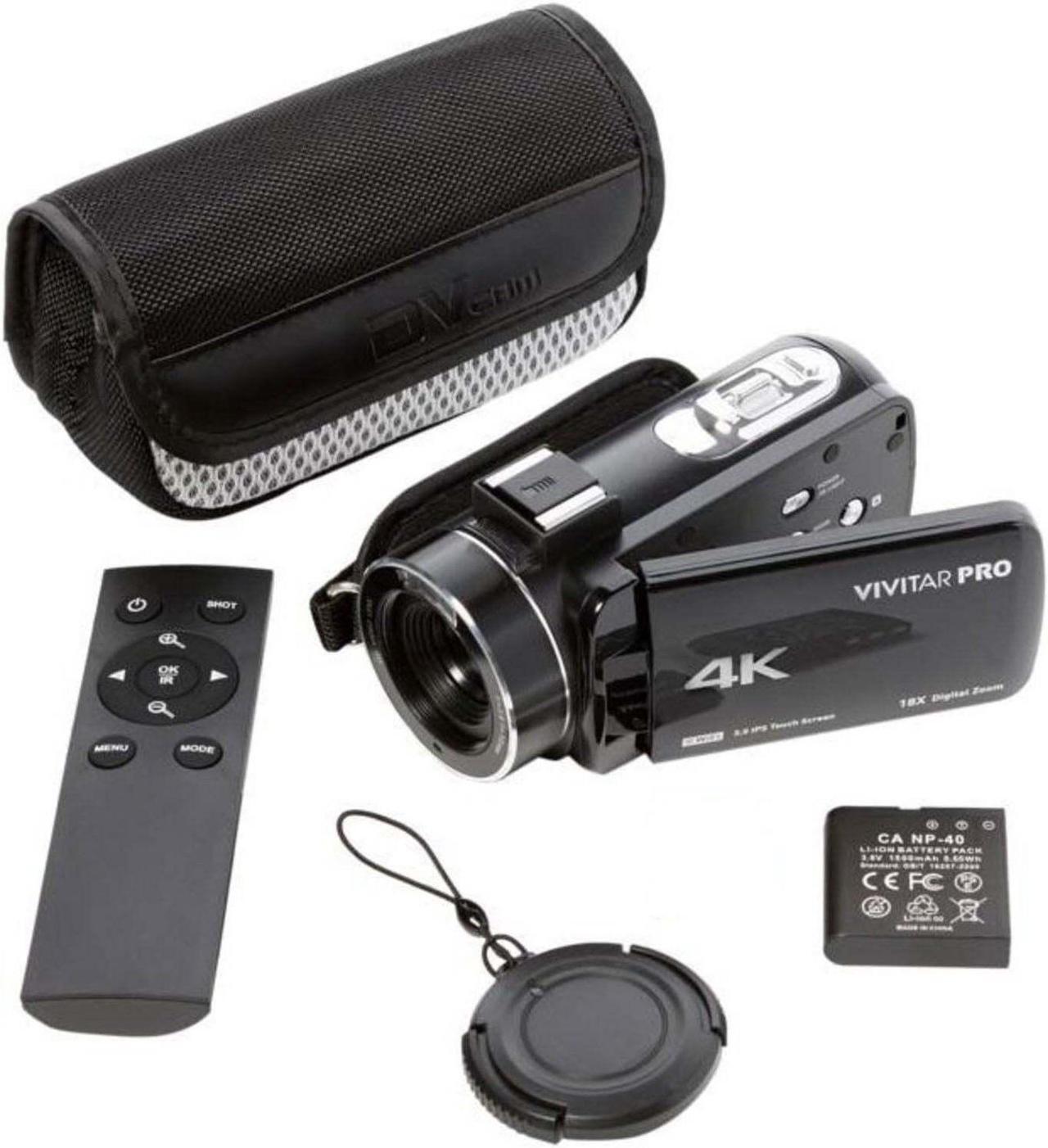 Alt view image 9 of 15 - 4K HD Digital Video Camera, Night Vision, WIFI, Remote Control