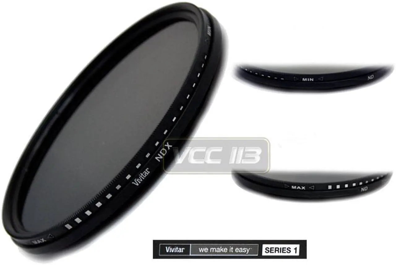 Alt view image 8 of 9 - Vivitar Variable NDX Neutral Density Lens Filter - 77mm