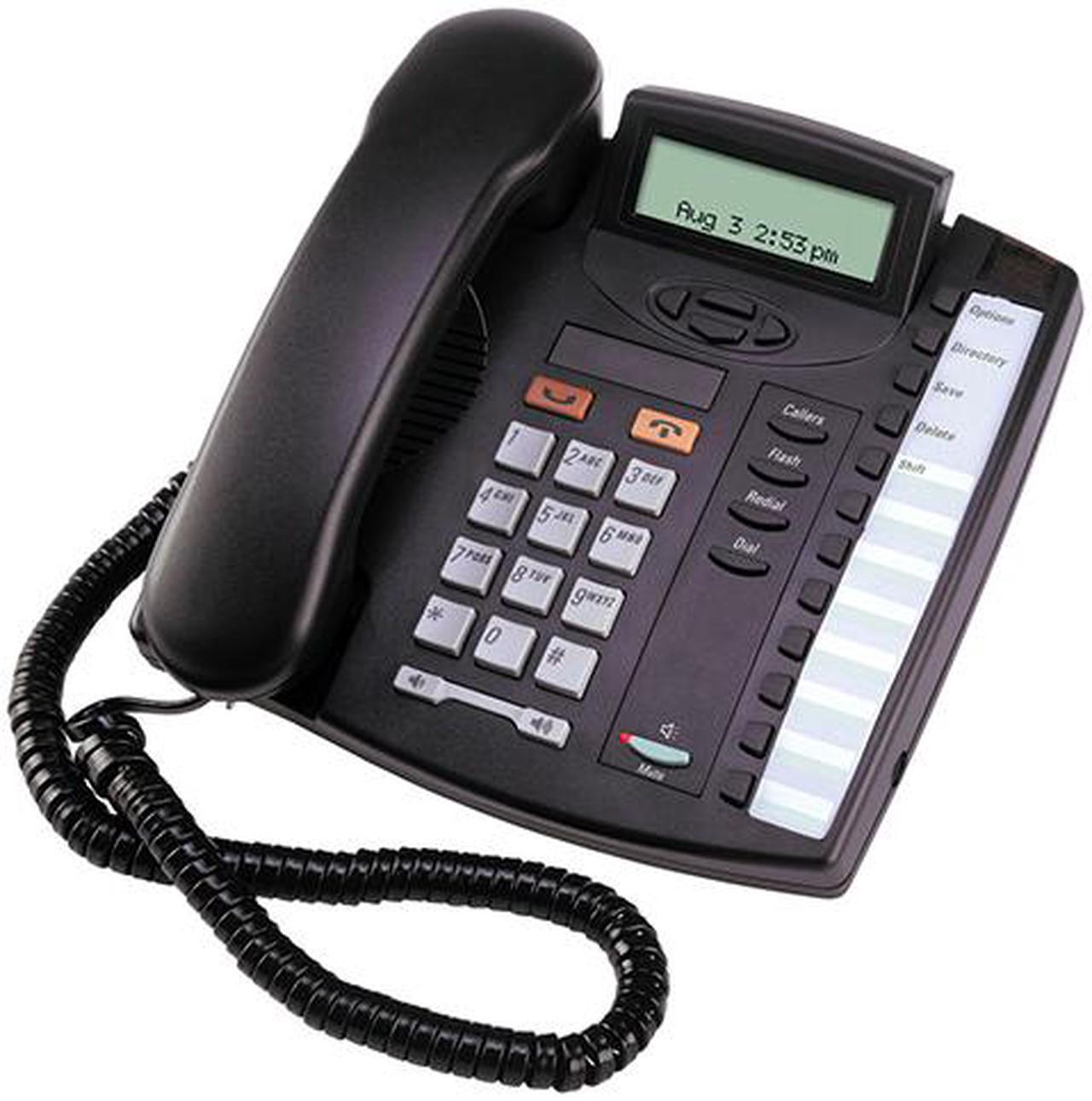 Aastra 9116 Single Line Display Phone - Black