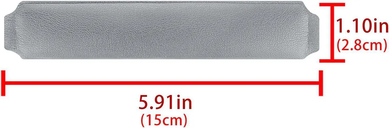 Alt view image 3 of 6 - Geekria Protein Leather Headband Pad Compatible with Bose QuietComfort 35 ii Gaming, QC35 II, QC35 Headphone Replacement Headband / Headband Cushion / Replacement Pad Repair Parts (Grey)