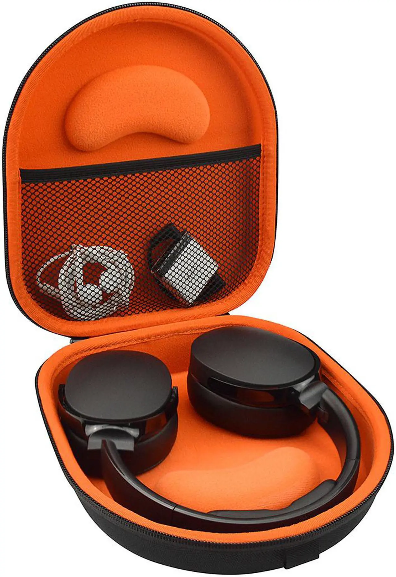 Alt view image 4 of 8 - headphones case for skullcandy hesh 3, grado sr80e sr80i sr60i sr60e rs2i rs1i rs2e rs1e sr125 sr225 sr325 ps500 and more / headphone hard shell carrying case / headset travel bag