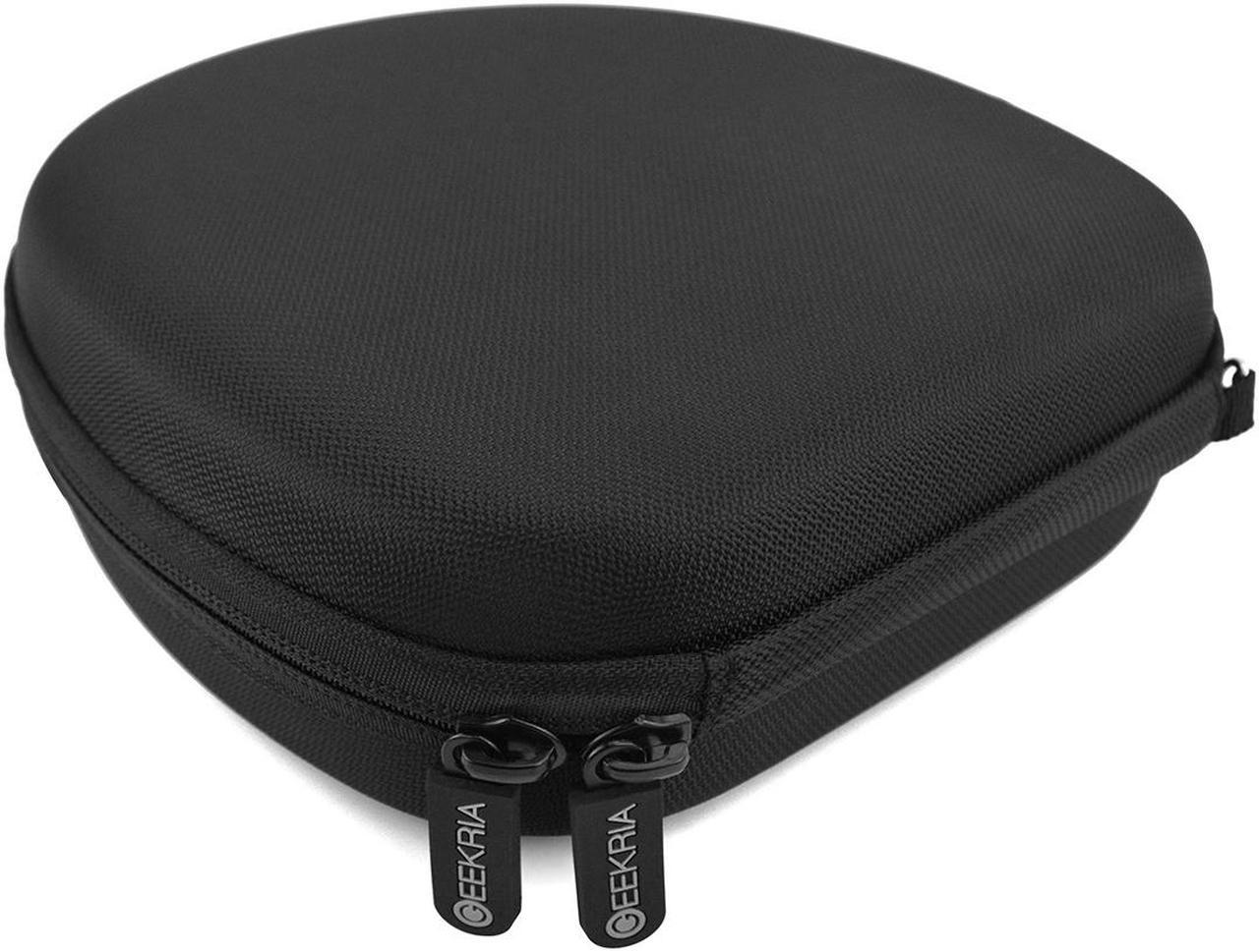 Alt view image 5 of 6 - Geekria Shield Case Compatible with Grado SR80, SR325e, SR80e, SR80i, SR60, SR60i, SR60e, RS2, RS1 Headphones, Replacement Protective Hard Shell Travel Carrying Bag with Cable Storage (Black)