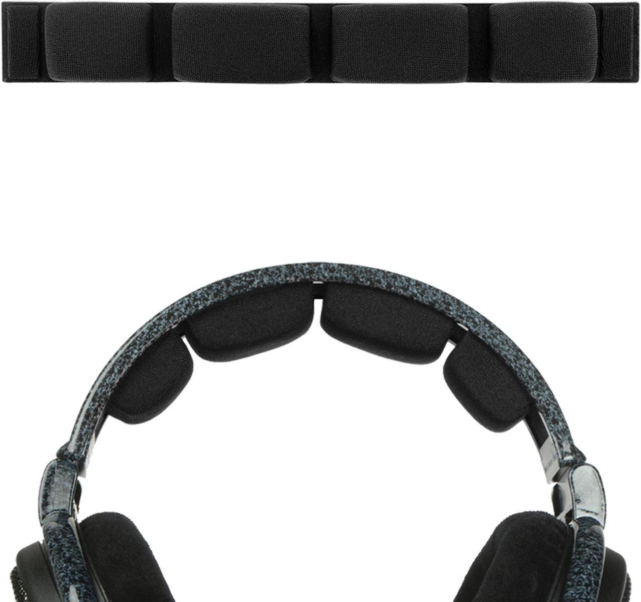 Main image of Geekria Fabric Headband Pad Compatible with Sennheiser HD600, HD580, HD650, HD660 S Headphone Replacement Headband / Headband Cushion / Replacement Pad Repair Parts (Black)