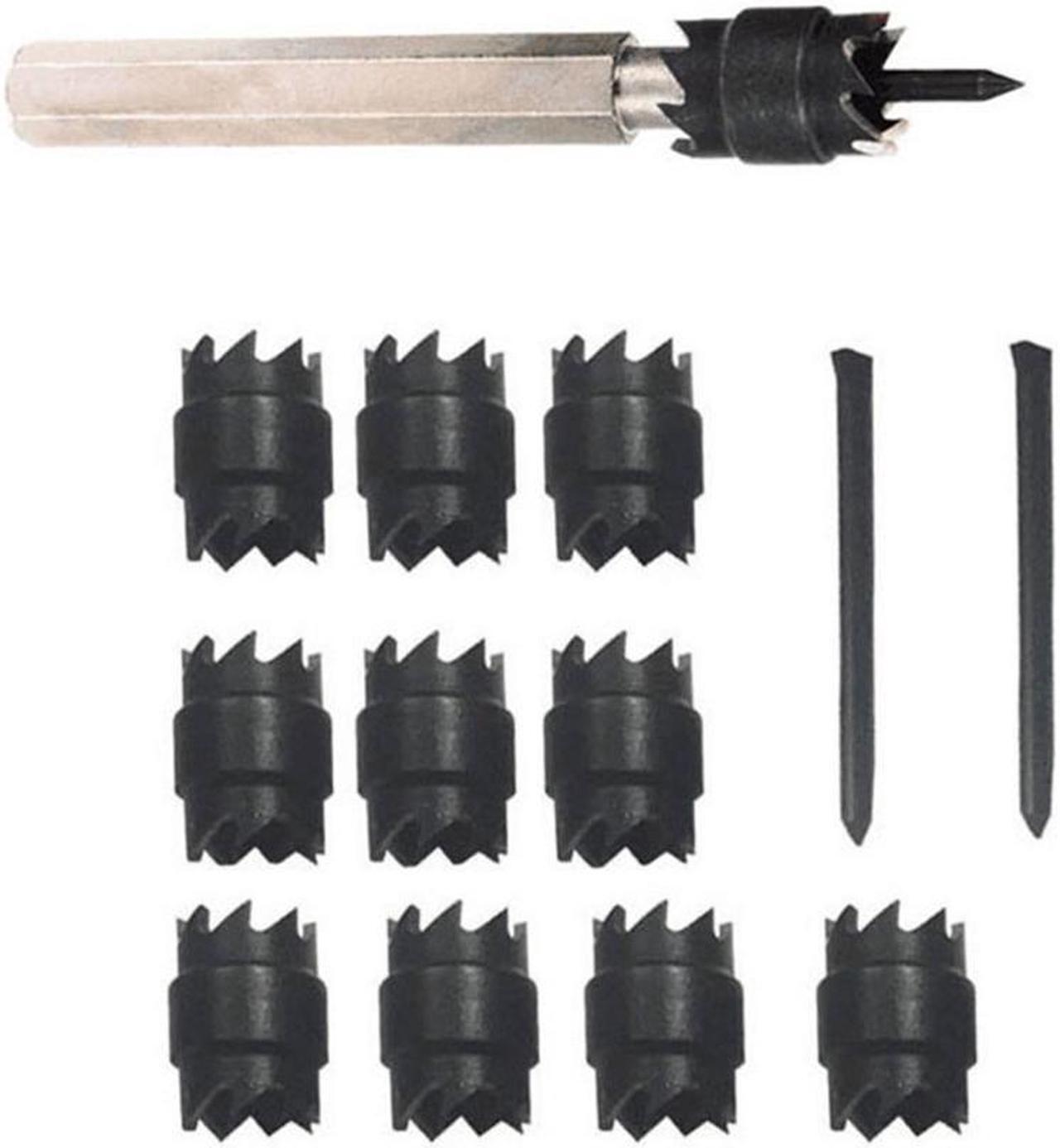 Alt view image 3 of 9 - 13 in 1 Stainless Steel Drill Bits Tapper Carbide High Speed Steel Opener (Black)
