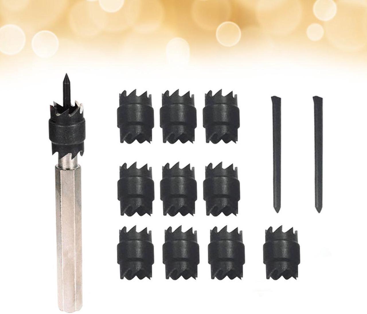 Alt view image 7 of 9 - 13 in 1 Stainless Steel Drill Bits Tapper Carbide High Speed Steel Opener (Black)