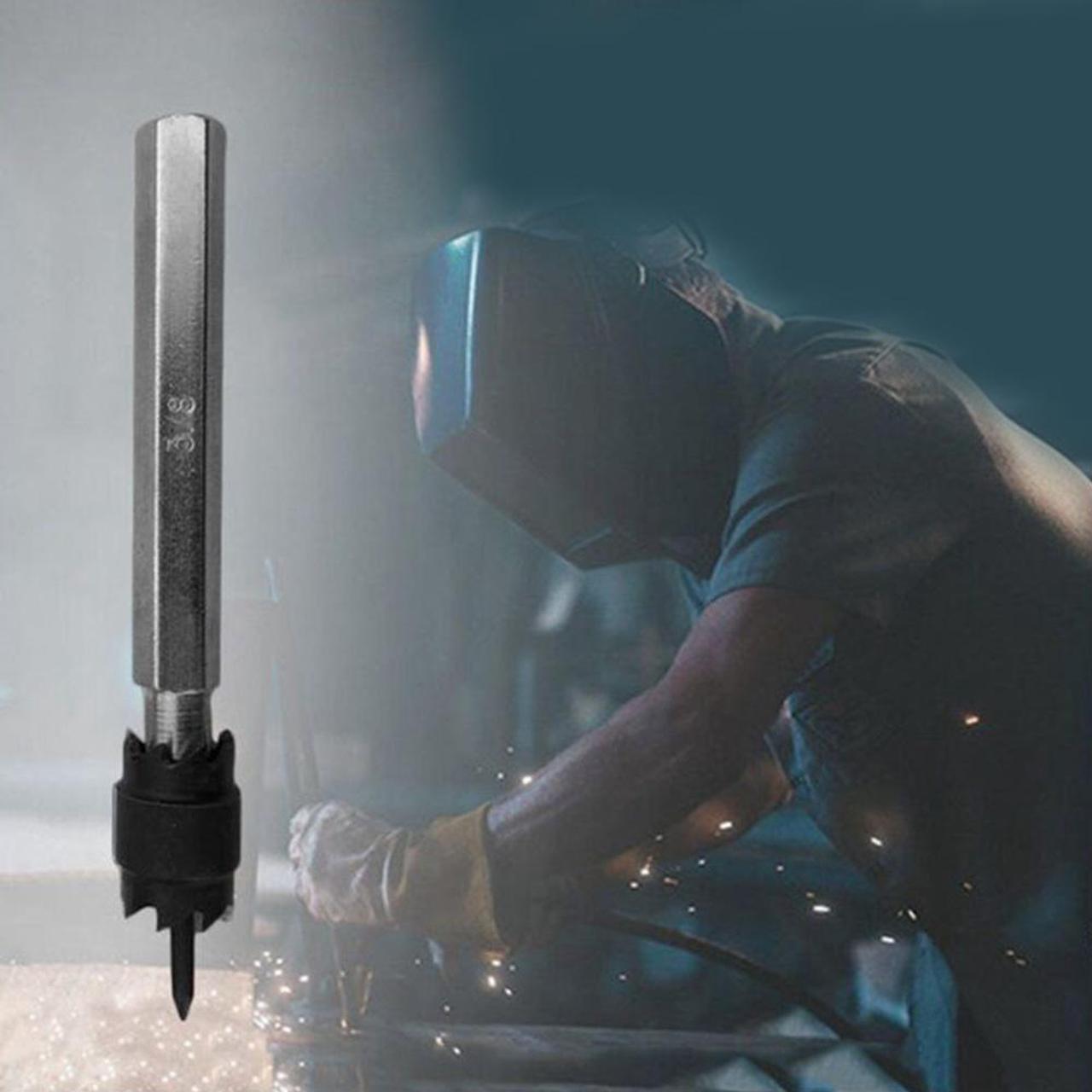 Alt view image 4 of 9 - 13 in 1 Stainless Steel Drill Bits Tapper Carbide High Speed Steel Opener (Black)