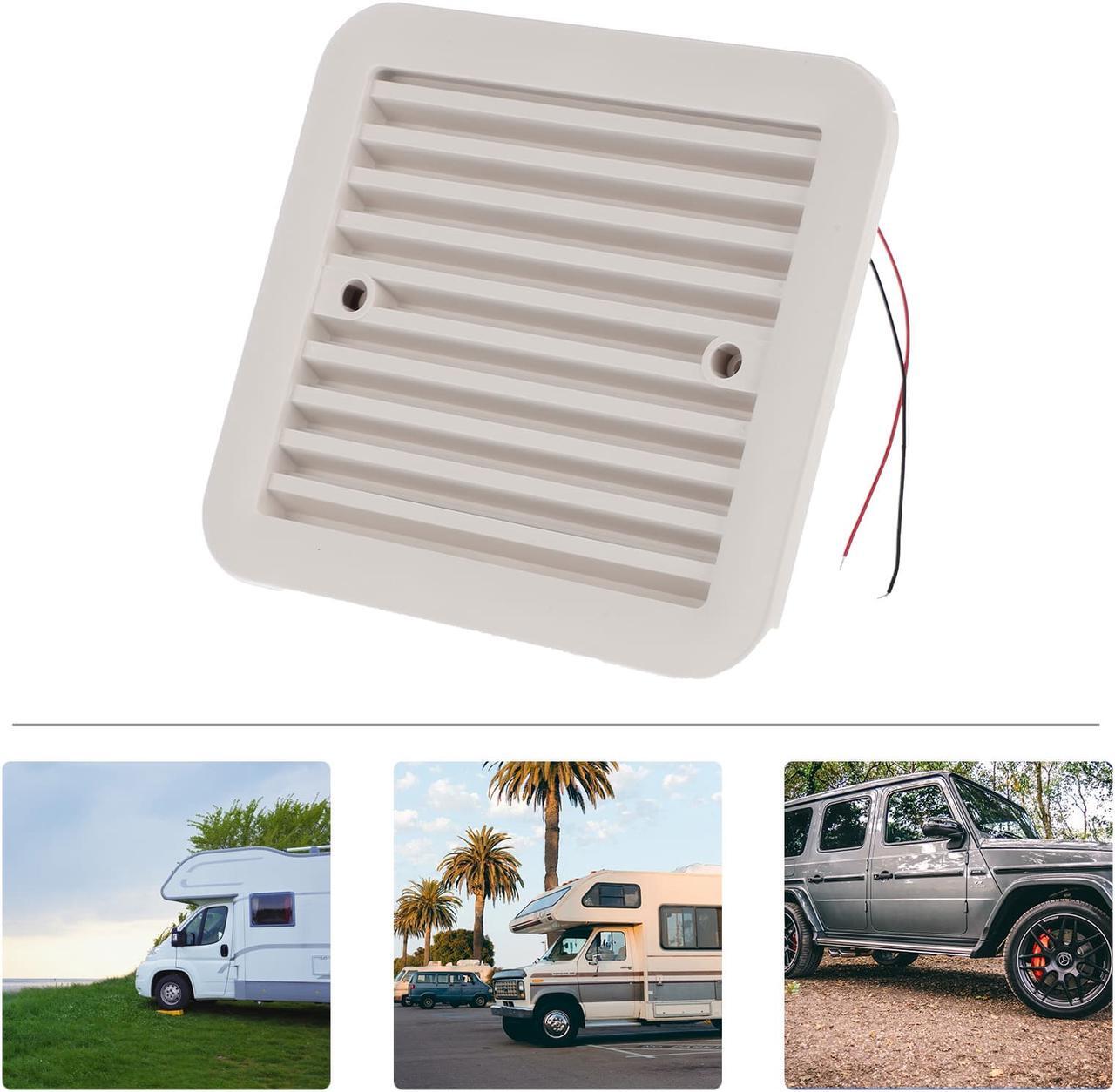 Alt view image 6 of 9 - Universal Side Air Vent Ventilation Exhaust Fan 12V for RV Trailer Camper
