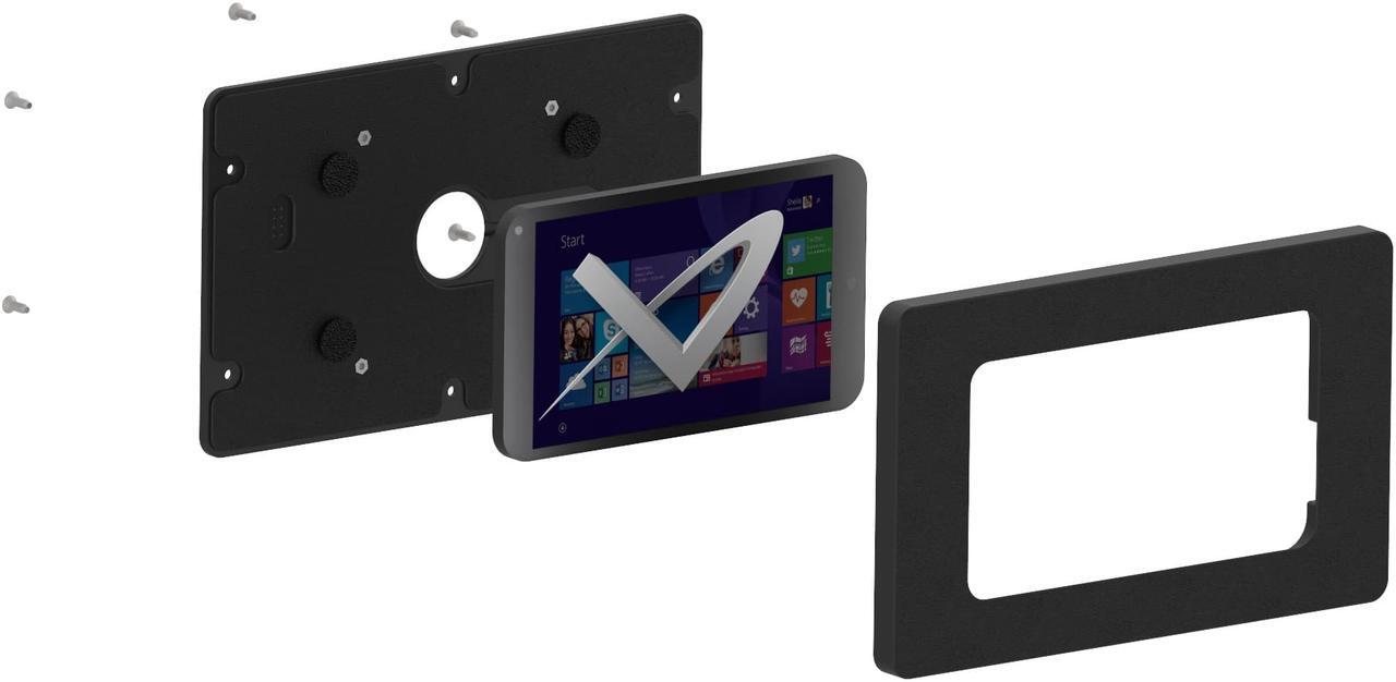 Alt view image 5 of 7 - VidaMount Black VESA Enclosure compatible with HP Stream 7