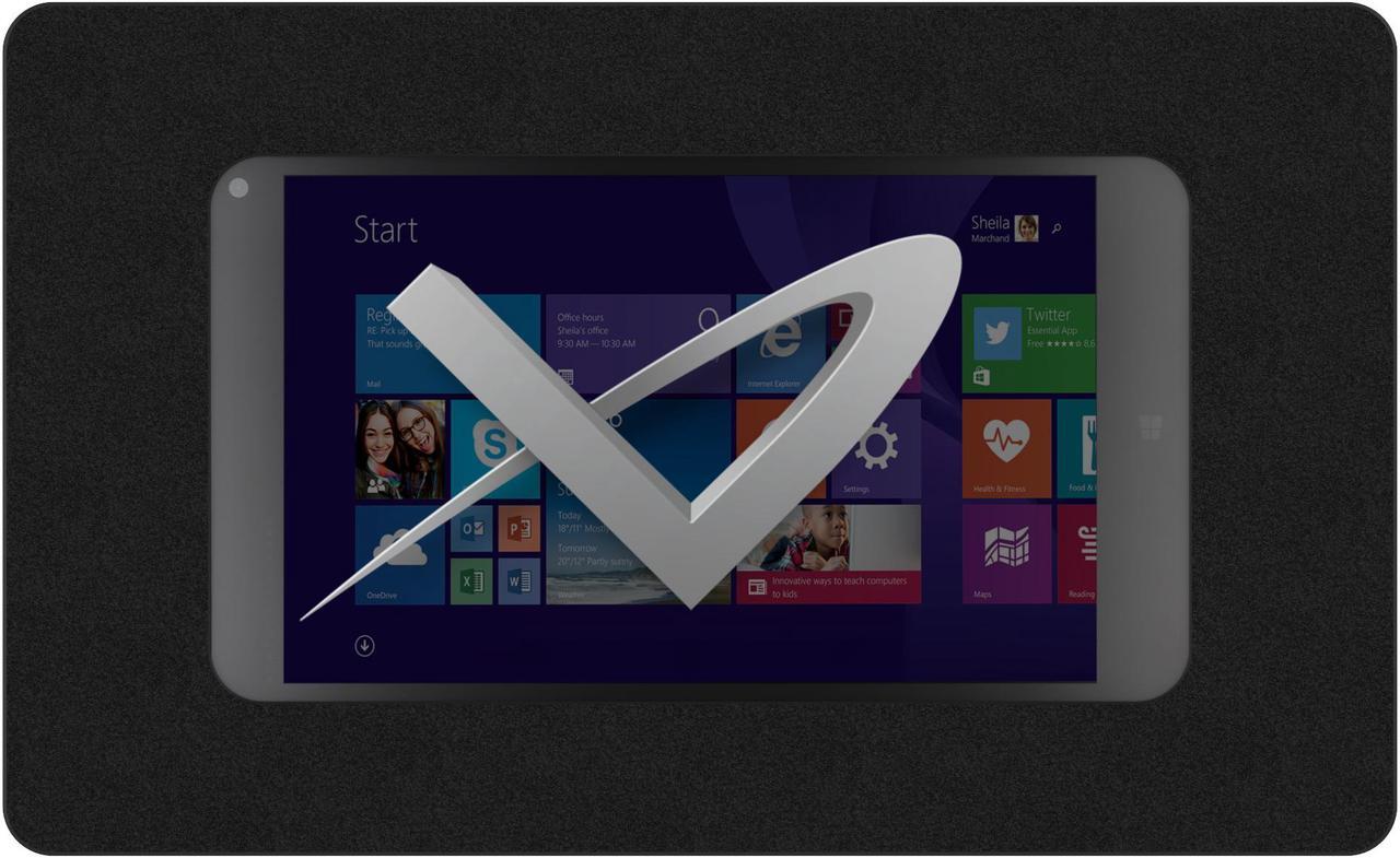 Alt view image 2 of 7 - VidaMount Black VESA Enclosure compatible with HP Stream 7
