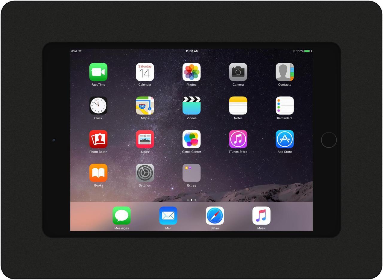 Alt view image 2 of 7 - VidaMount Black VESA Enclosure compatible with iPad Mini 1/2/3