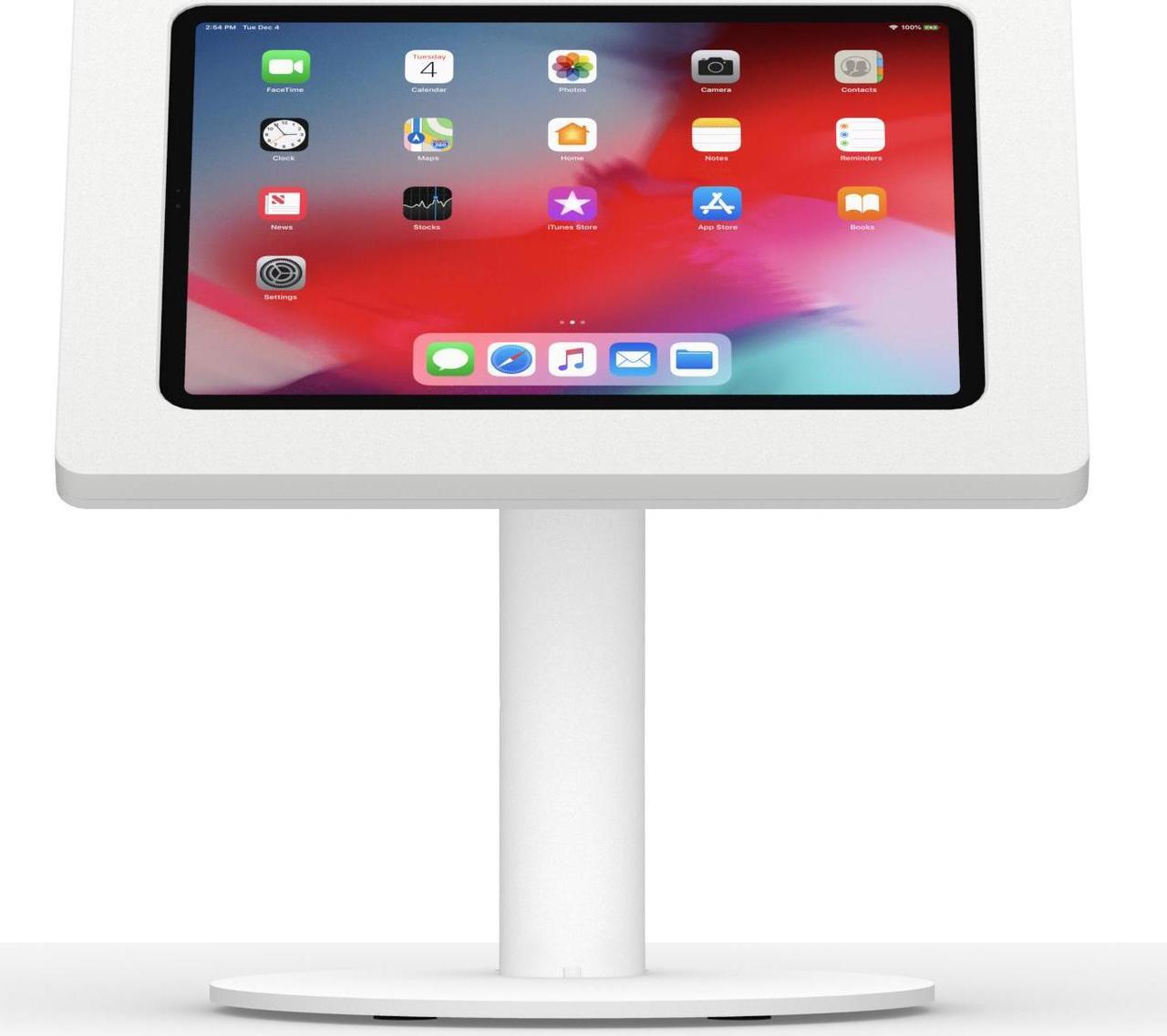 Alt view image 2 of 7 - VidaMount White Enclosure and Portable Fixed Stand [Bundle] compatible with iPad Pro 11" (1st Gen) & Air 10.9" (4th Gen)