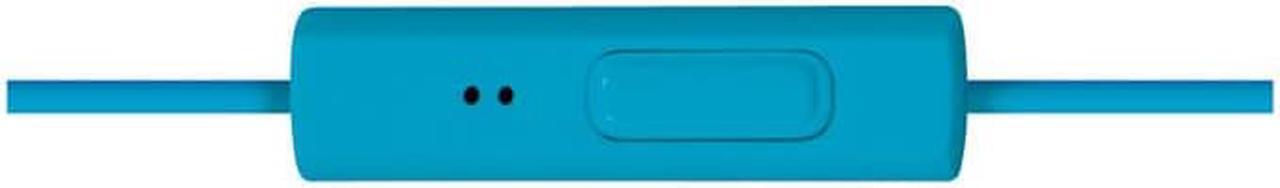 Alt view image 5 of 8 - Panasonic Rp-tcm125-a Tcm125 Earbuds With Remote & Microphone (Blue)