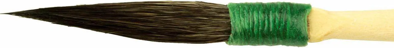 Alt view image 3 of 3 - The XCaliber Striping Brush Series 1 1/2" Short Blue Squirrel Hair For Greater Control And Intricate Design - Size 0