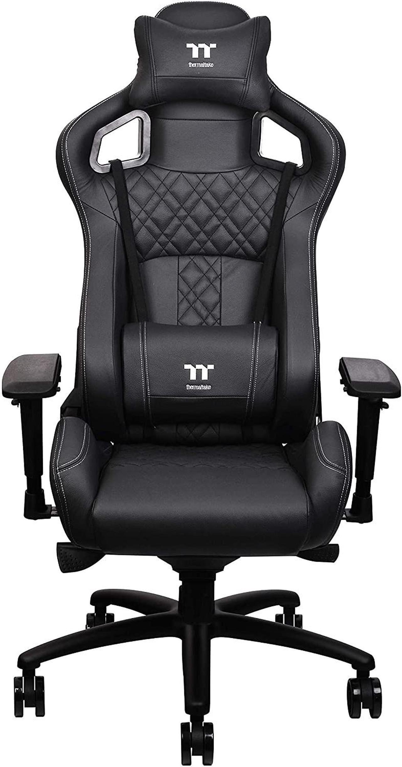 Alt view image 5 of 6 - Thermaltake GGC-XFR-BBMFDL-TW X FIT Real Leather Gaming Chair