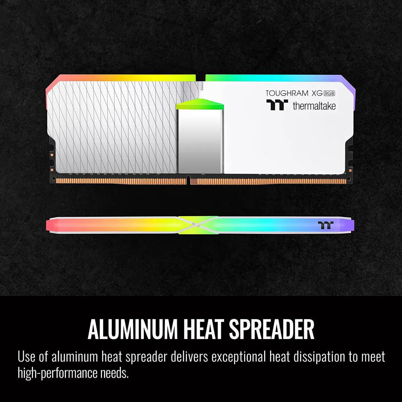 Alt view image 6 of 6 - Thermaltake TOUGHRAM XG RGB White DDR4 4000MHz 32GB C19 (16GB x 2) 16.8 Million Color RGB Alexa/Razer Chroma/5V Motherboard Syncable RGB Memory RG06D416GX2-4000C19B