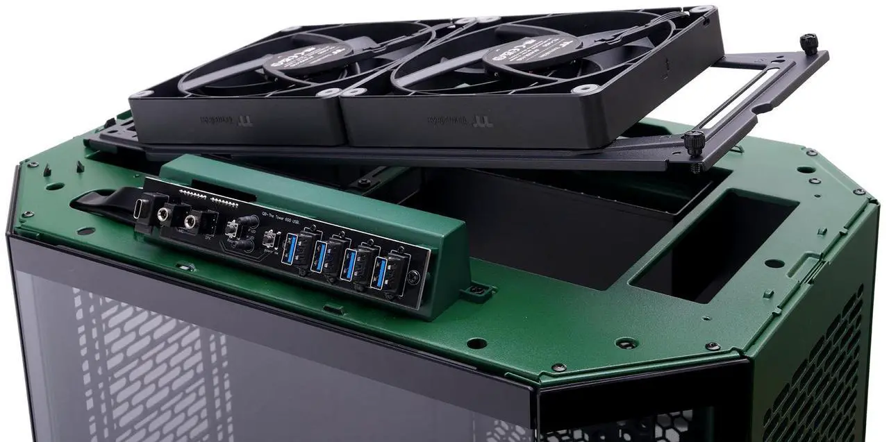 Alt view image 6 of 16 - Thermaltake TR100 Gaming Computer Case CA11A00SENN00