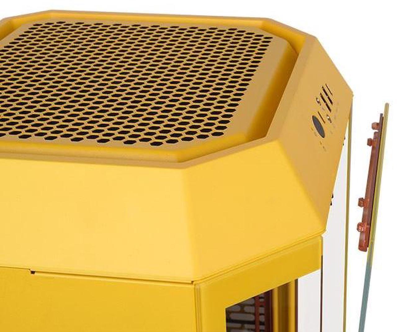 Alt view image 5 of 17 - Thermaltake Tower 250 mITX Mini Tower; 2x120mm CT Fans Included; 360mm Radiator Support; 360mm GPU Clearance; Dual Chamber; Butter Caramel; CA-1Z9-00SMWN-00