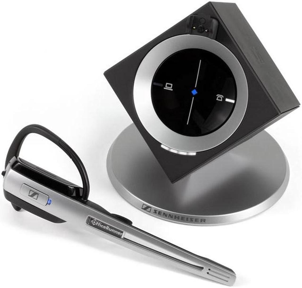 Alt view image 2 of 6 - Sennheiser OfficeRunner Wireless Headset with Microphone - Best Wireless Headset for the Office Phone