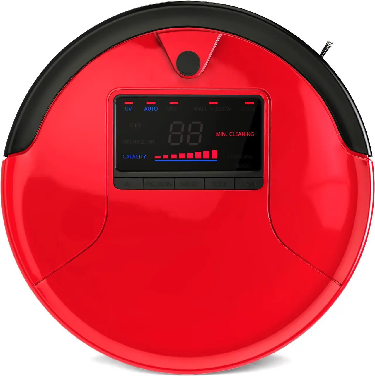 Alt view image 2 of 20 - bObsweep PetHair Robotic Vacuum Cleaner and Mop, Rouge