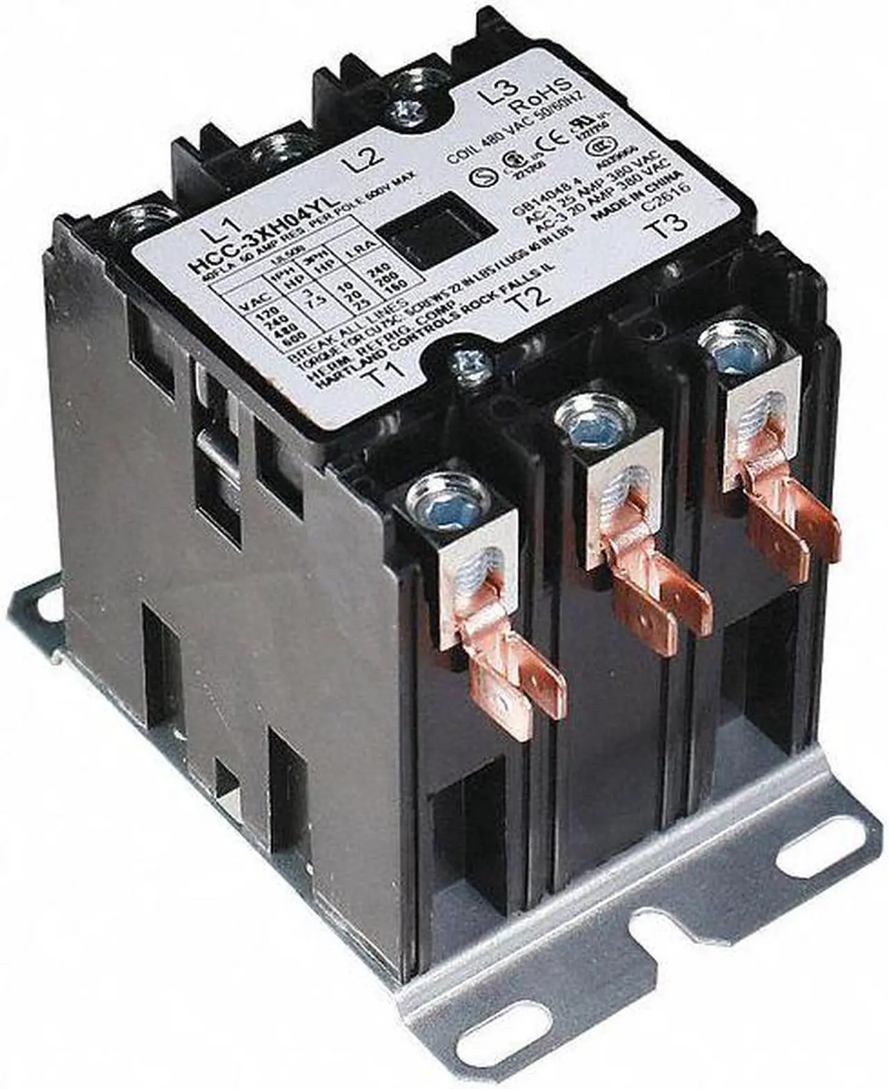 Main image of DAYTON HCC-3XH04YL Contactor