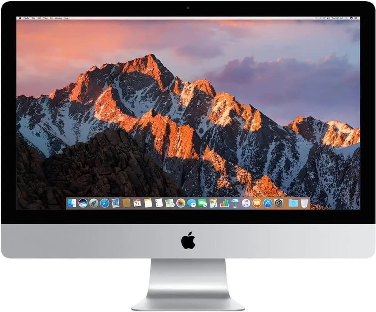 Main image of Apple iMac MNEA2LL/A 27 Inch, 3.5GHz Intel Core i5, 8GB RAM, 3TB Fusion Drive , Silver