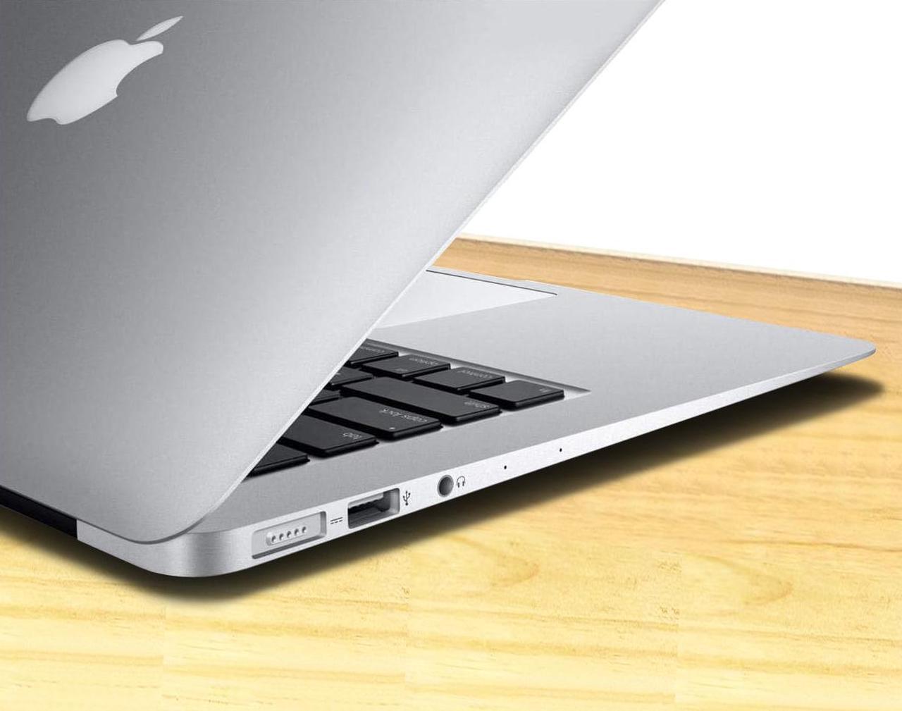 Alt view image 3 of 4 - Apple MacBook Air Laptop Intel Core i5-5350U 1.8GHz 13.3" 8GB 128GB SSD macOS Silver MQD32LL/A Refurbished