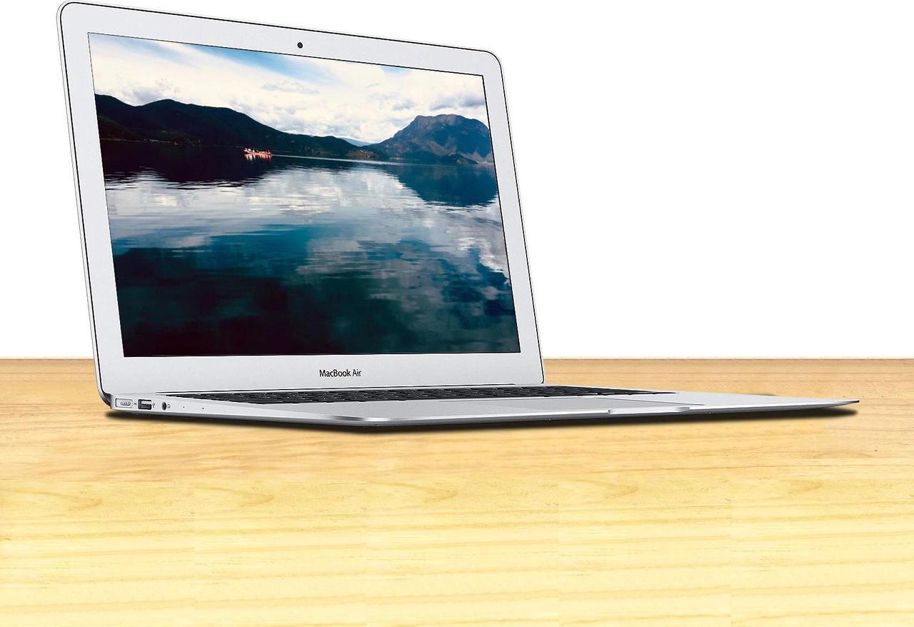 Alt view image 2 of 4 - Apple MacBook Air Laptop Intel Core i5-5350U 1.8GHz 13.3" 8GB 128GB SSD macOS Silver MQD32LL/A Refurbished