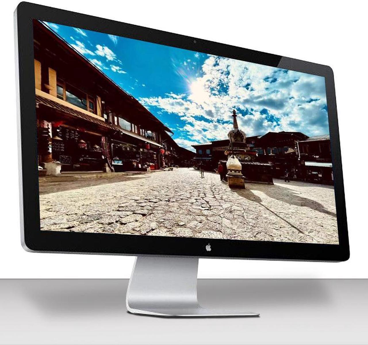 Alt view image 2 of 3 - Apple MC914LL/A Thunderbolt Display Monitor Display Port 2560x1440 27" Silver A1407