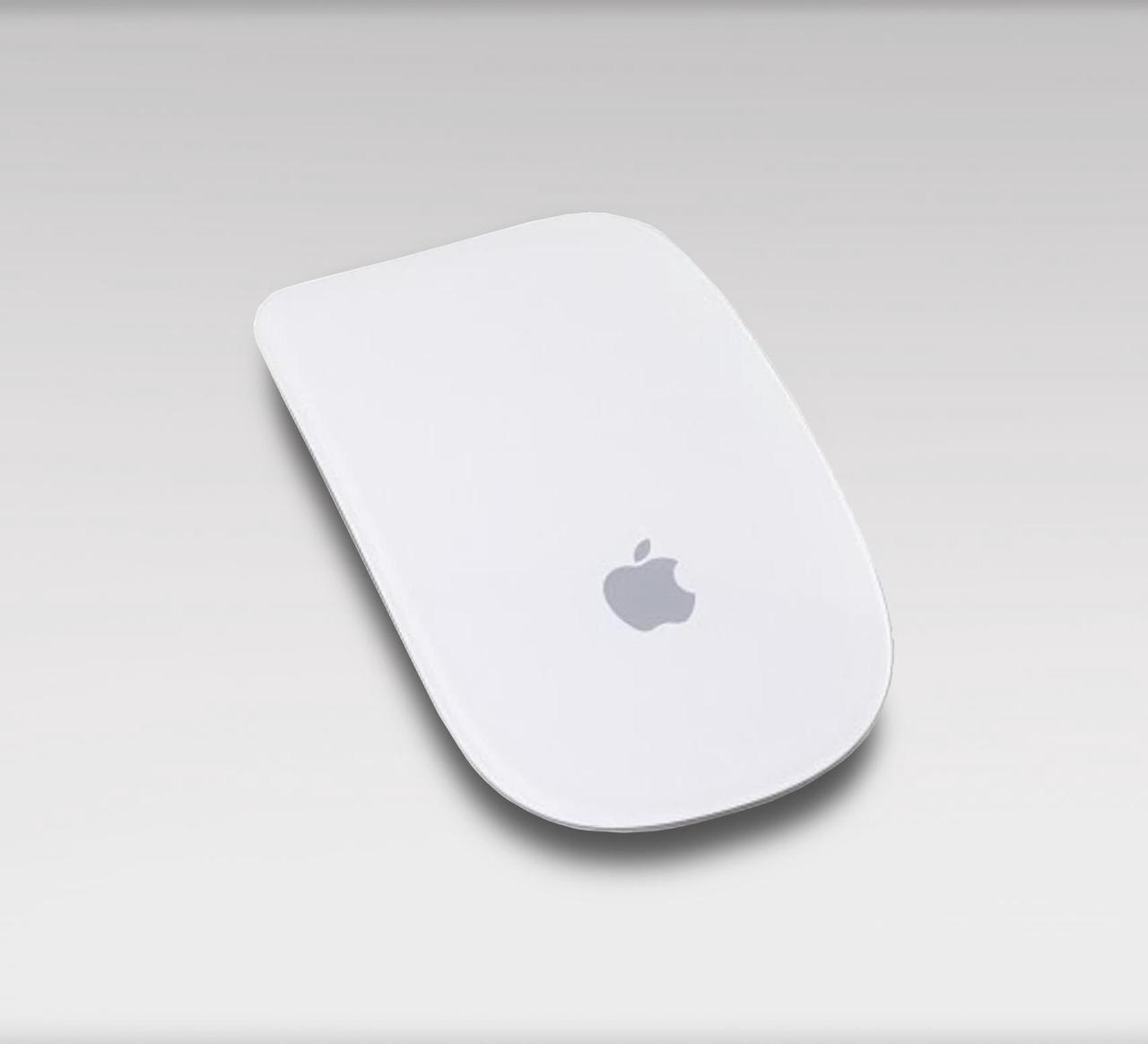 Main image of Apple Magic Mouse Bluetooth Wireless Battery Powered MultiTouch Silver- A1296 MB829LL/A