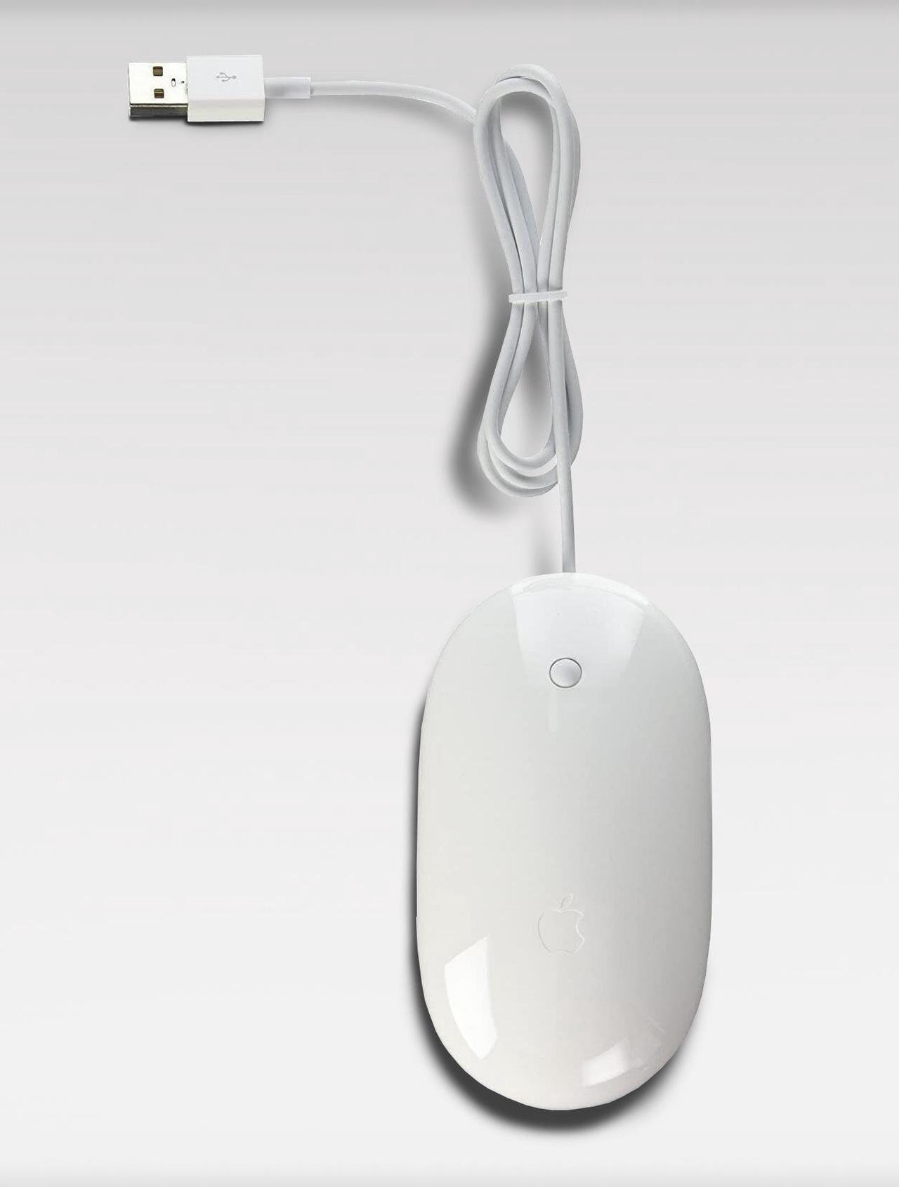 Main image of Apple Mighty Mouse A1152 Wired USB (MB112LL/B) (Renewed)